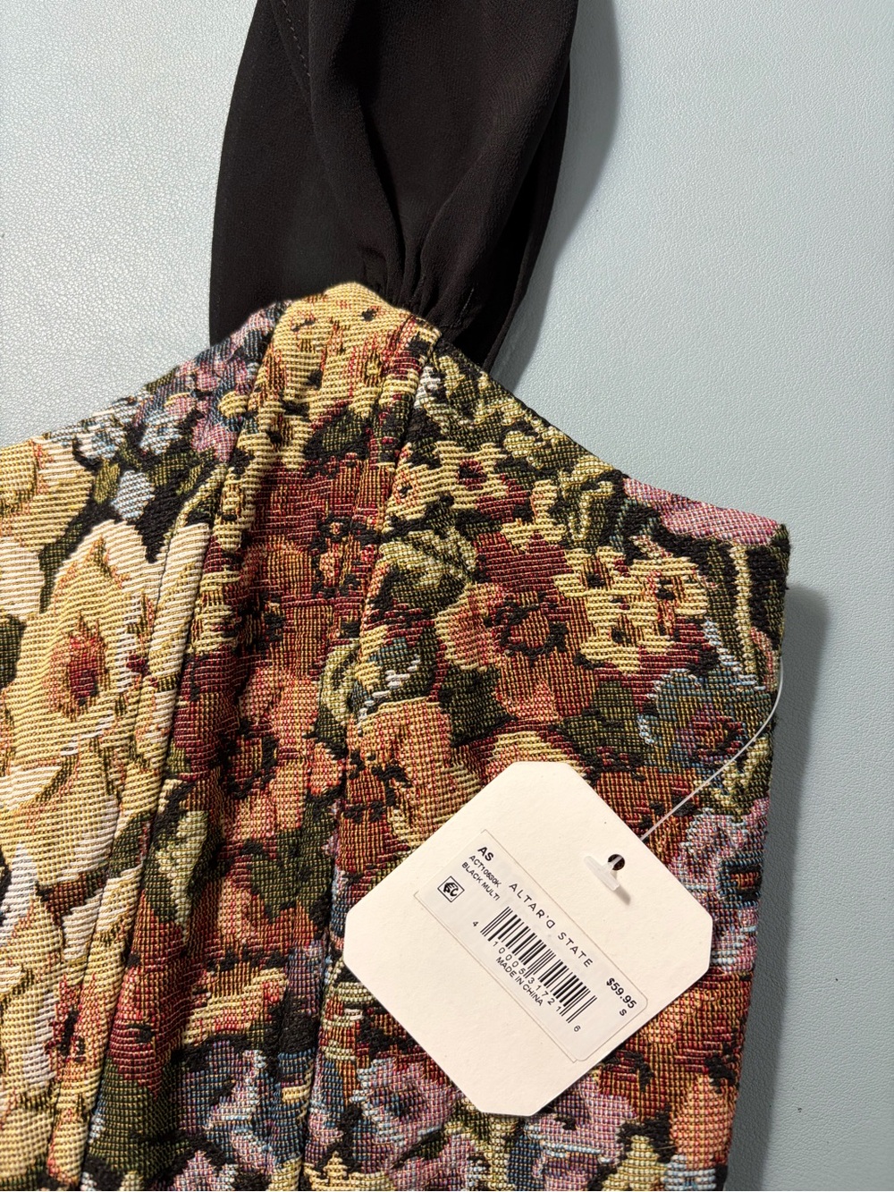 NWT Altard State Floral Tapestry Corset Top Womens Small - Picture 4 of 7